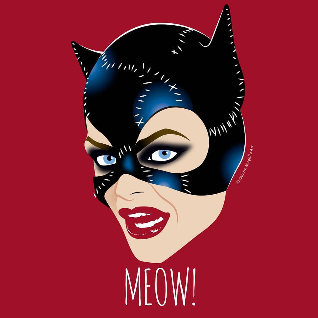 Alejandro Mogollo Art — Michelle Pfeiffer as Catwoman in ...