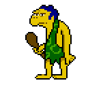 weirdmarioenemies:Name: Caveman MoeDebut: Virtual Bart