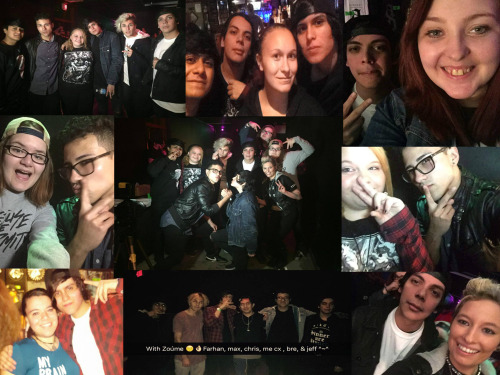 Zoume & some of their fans. I love fan photos so much, a few...