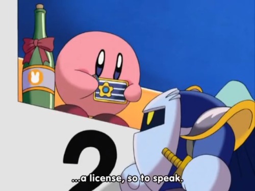 kirby right back at ya meta knight | Tumblr