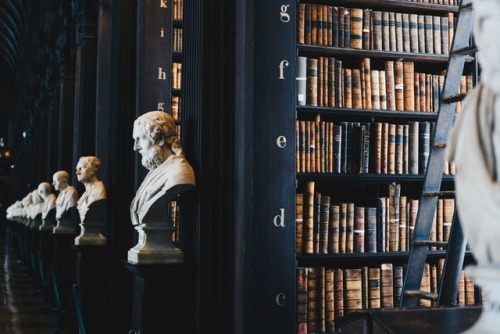 allthingseurope:Trinity College Library, Ireland (by Giammarco...