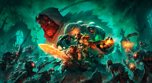 Battle Chasers: NightwarArtwork by Joe Madureira 