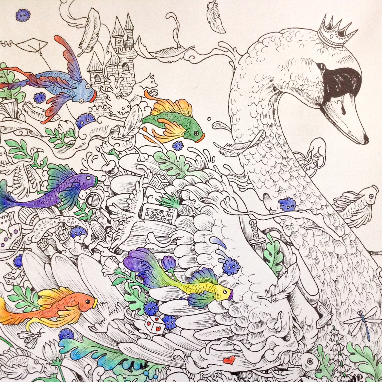 The Sporkbearer Saga • Imagimorphia Coloring Book By Kerby Rosanes Wip