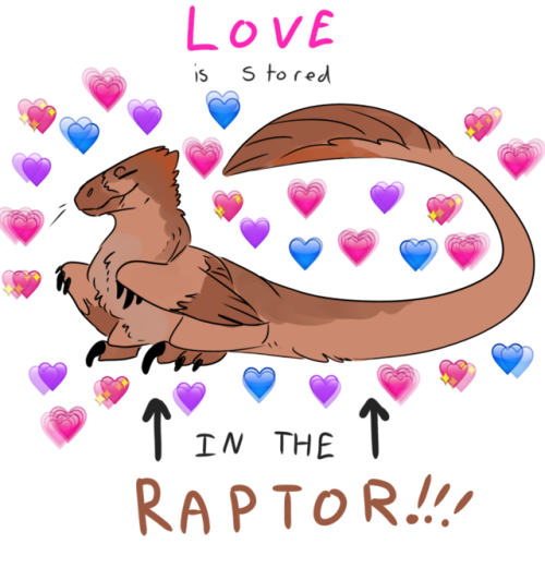 my art dinosaurs dinosaur raptor raptors paleontology memes meme idk what else to tag it.... whotever