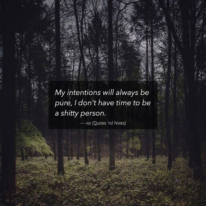 Quotes 'nd Notes - My intentions will always be pure, I don’t have...