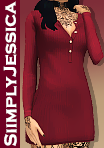 siimplyjessica:Vanessa Ribbed Long Sleeve DressOMG - that’s...