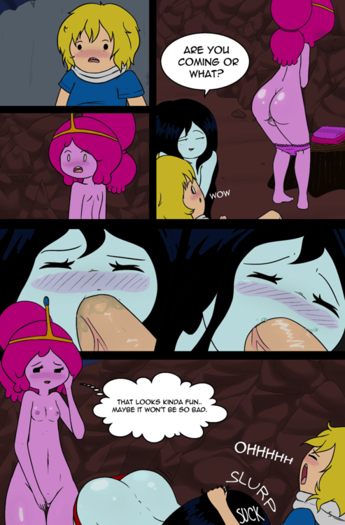 porncomixgifs2015:MisAdventure Time Issue #2 - What Was...