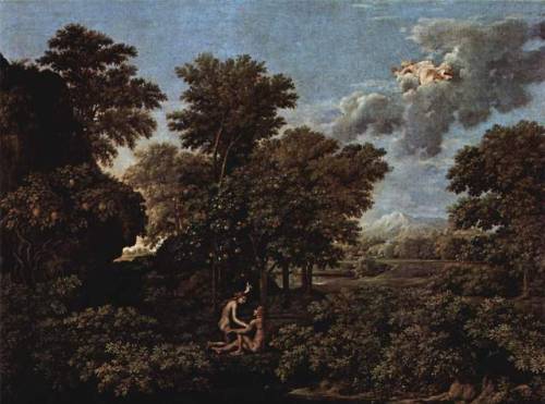 artist-poussin:Spring (The Earthly Paradise), Nicolas...