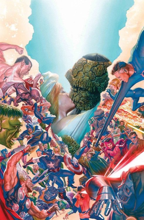 bear1na:Fantastic Four #5 variant cover by Alex Ross *