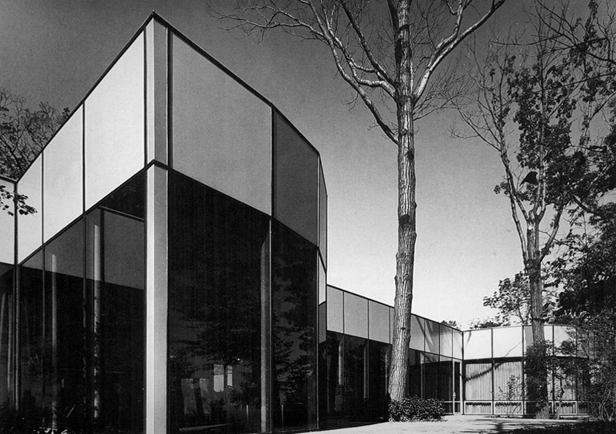 : 417. Stanley Tigerman /// Metal and Glass House...