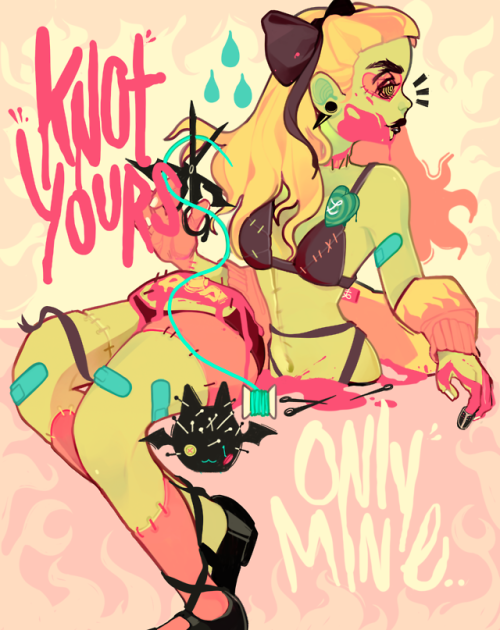 lolimoogs:A commission of a cute stitched up cutie for...