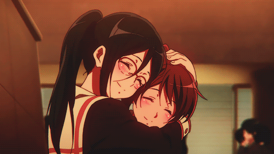 anime hug gif | Tumblr
