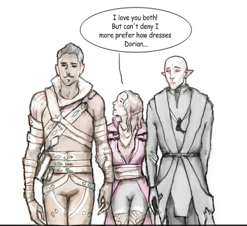 faietiya:happened because I analyzed why Solas began to dress...