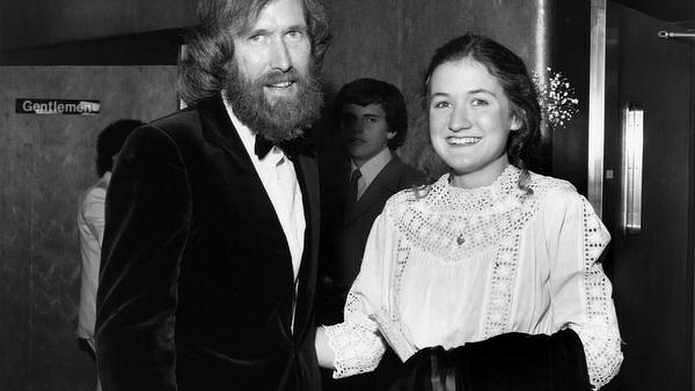 Jim Henson - The Muppet Master — Jim Henson With His Daughter. Cheryl.