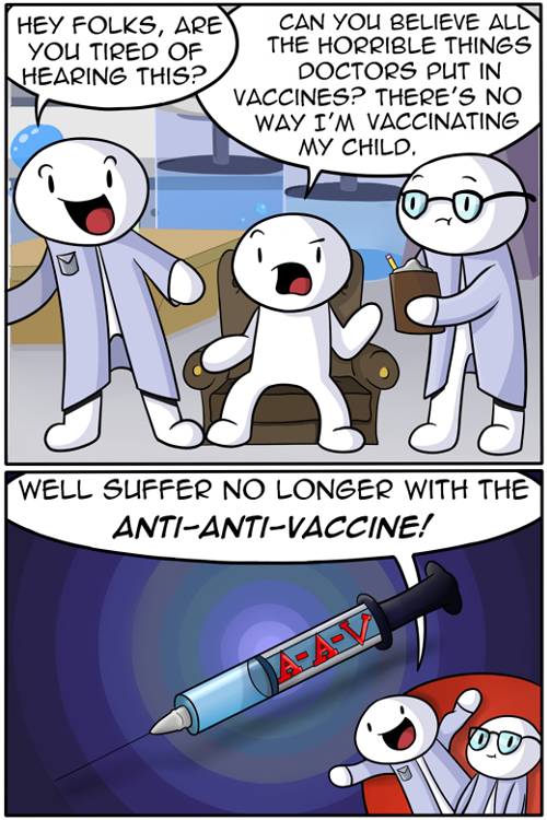 theodd1sout:*vaccine comic fixed Full Image  Facebook Twitter 