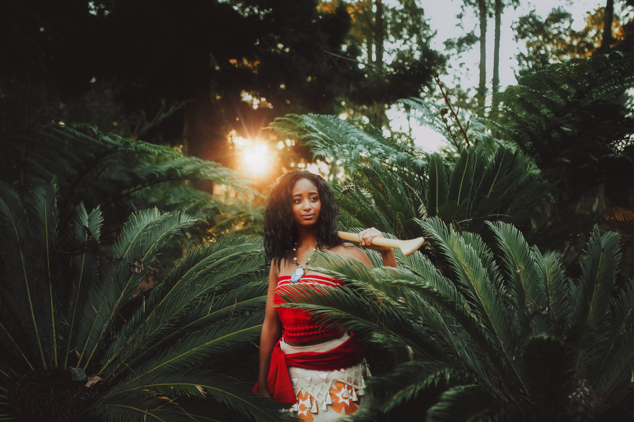 Welcome to my little forest., My Moana cosplay. I made this before the ...