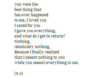 i am nothing on Tumblr