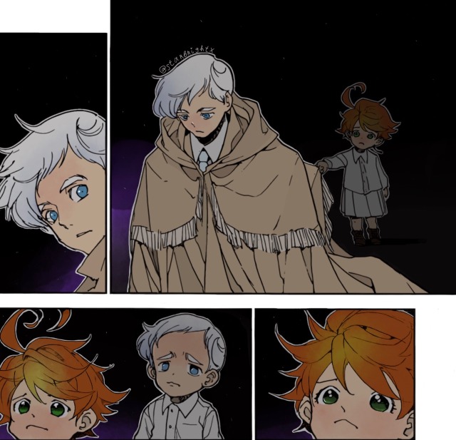Download the promised neverland manga coloring | Tumblr
