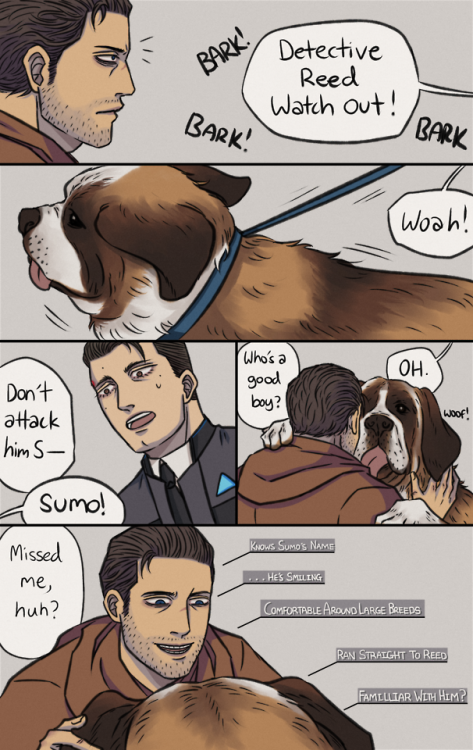 I wanted to explore Gavin/Hank’s...