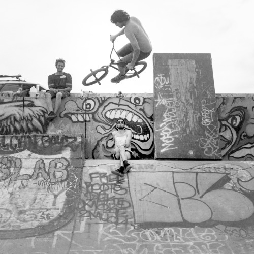 Shut Up and Get Rad/ Slab City, CA/ 2014Chris airing over the...