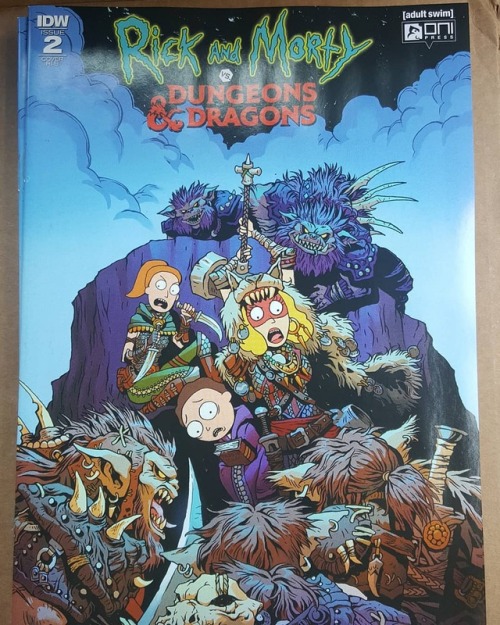 Rick and Morty vs Dungeons and Dragons #2 is here! Colors by...