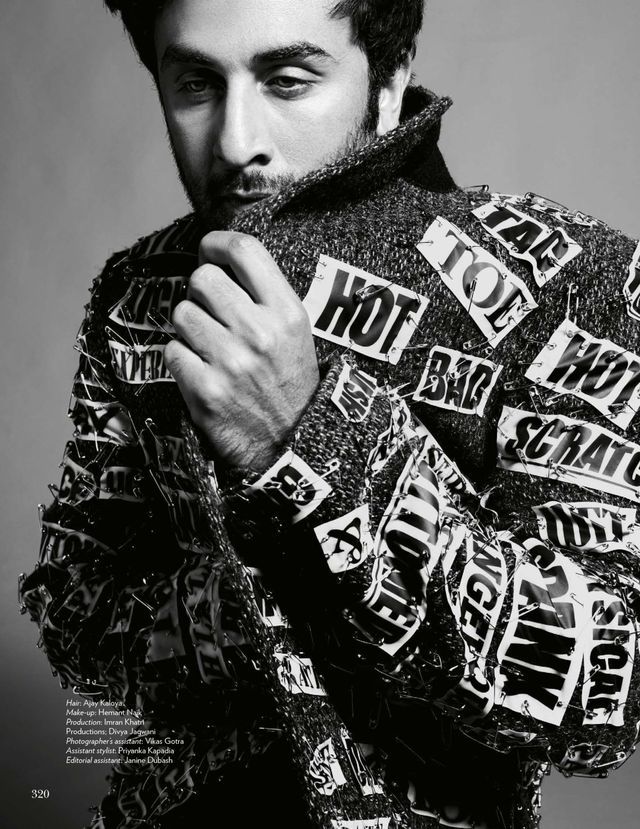 Ranbir Kapoor — Bollywoodhqs Vogue India 2018 November Issue