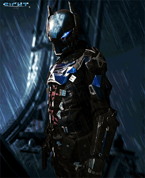 nachtsicht0:Arkham Knight rain (cosplay)