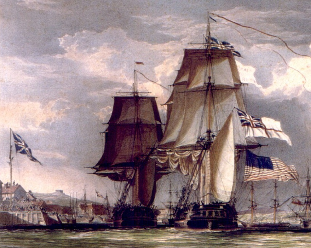 war of 1812 royal navy antics