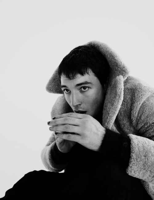 henryscavills:Ezra Miller photographed by JDZ Chung for GQ...