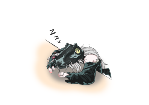 aku-no-homu:G11 A Sleep Dragon by artist 뿅뿅베개