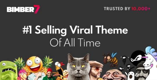 Bimber v7.5 - Viral Magazine WordPress Theme Nulled