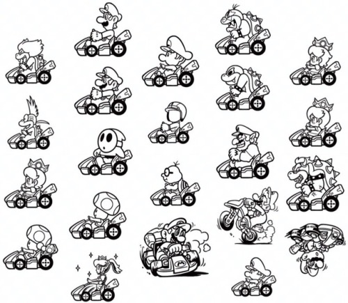 suppermariobroth:High-resolution versions of Mario Kart 8...