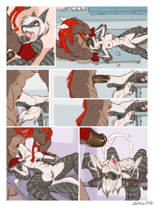 its-a-comic-thing-blog:Comic by zummeng (e621) Characters...