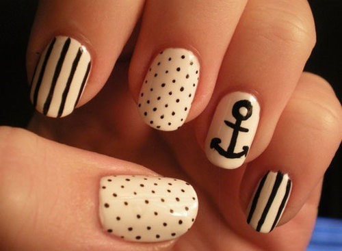4. Square Nail Art on Tumblr - wide 6