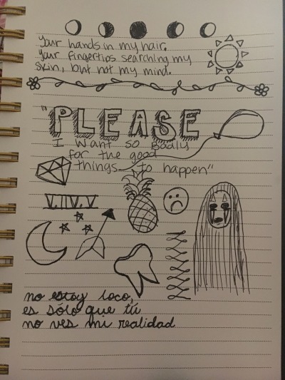 Hand Drawn Notebook Aesthetic Doodles