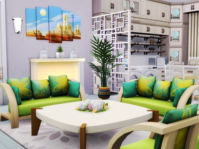 mychqqq-blog: 🌴🌞 Miami Beach House (No CC) - 👉... - Ktosik - Sims 4