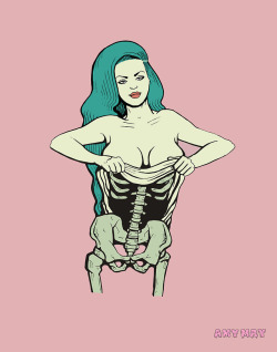 Skeleton Girl - Amy May