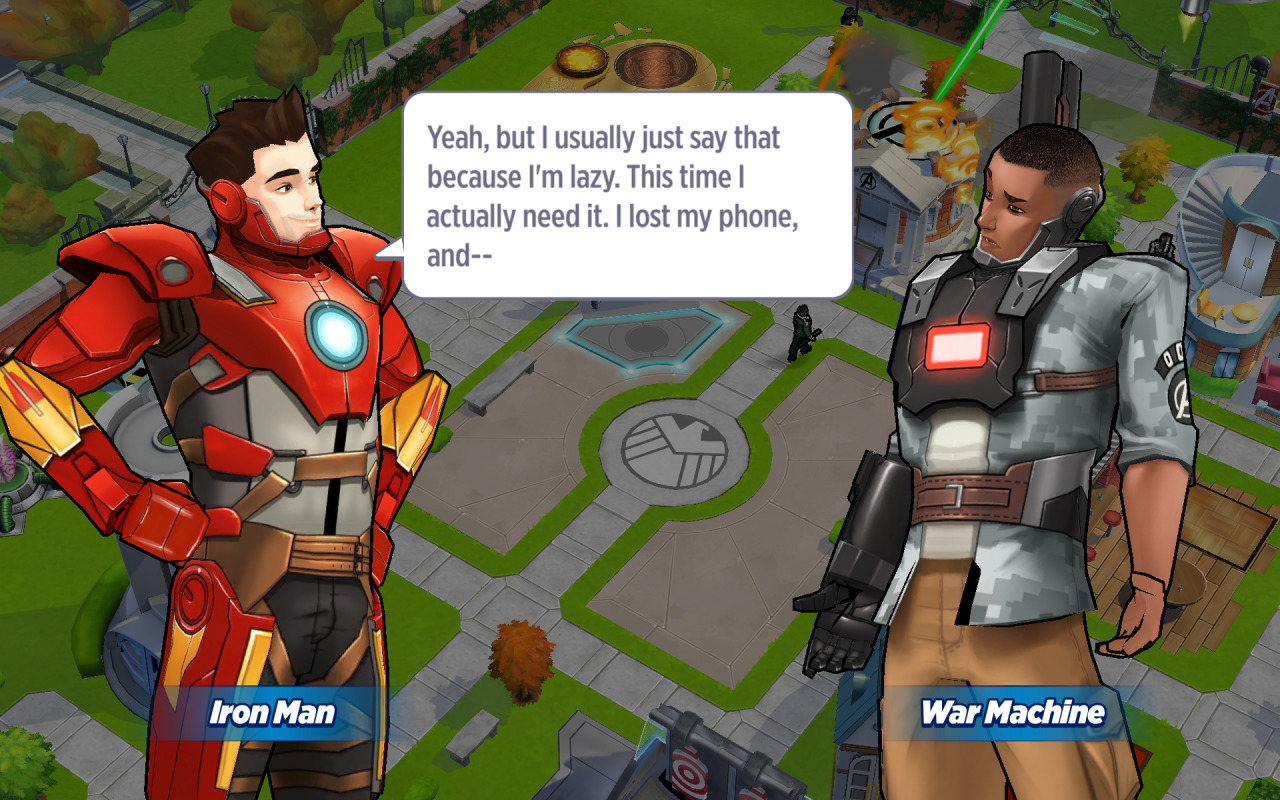 Avengers Academy Addicts Aaaaand Here Comes War Machine