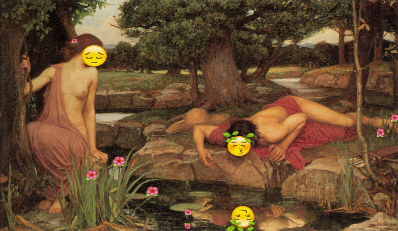Echo and Narcissus - John William Waterhouse Submitted by urlperambulations
