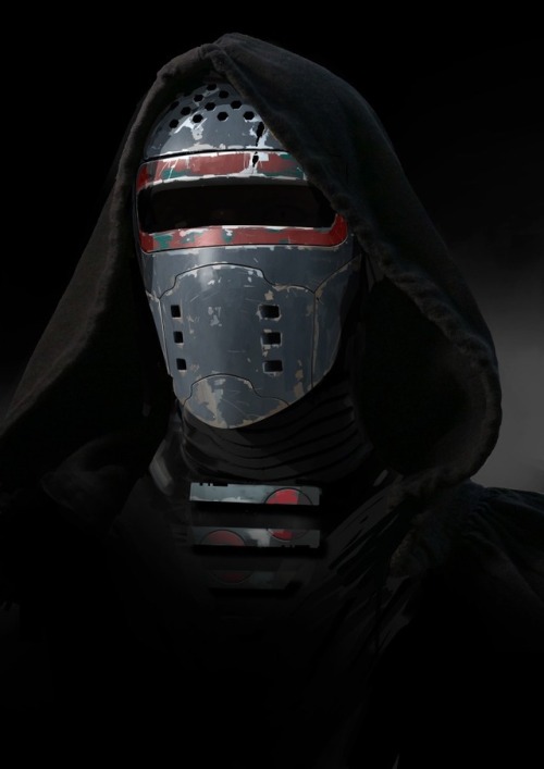 sleemo:“Rejected Kylo Ren designs or ‘Jedi killer’ as we called...