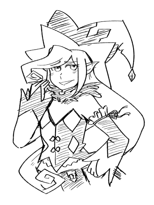 yatterman:Magilou sketch comm! these are still $5 for a...