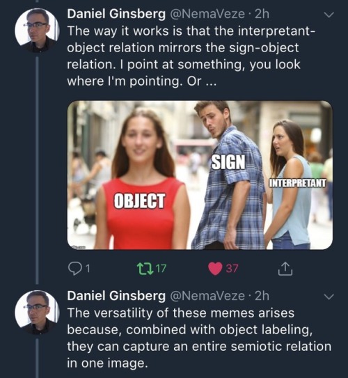 learninglinguist:An informative thread on meme semiotics by...