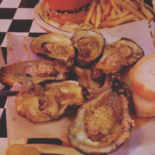 Chargrilled oysters. A must have when in New Orleans. (at Acme...