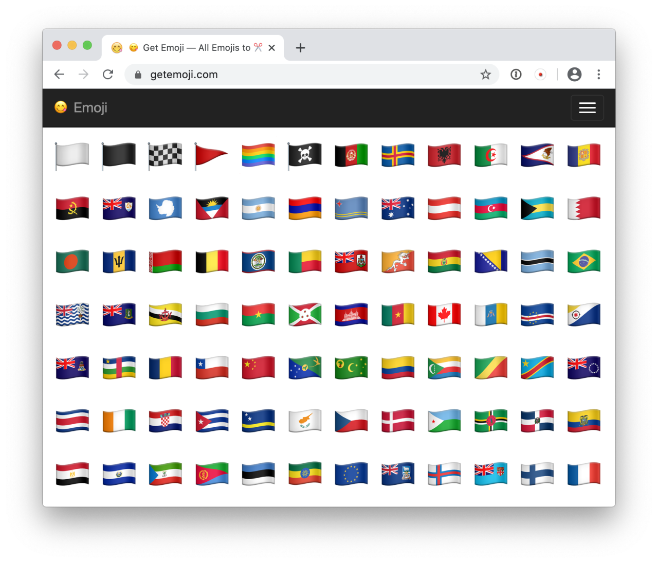 Emoji Blog How To Use Flag Emojis On Windows