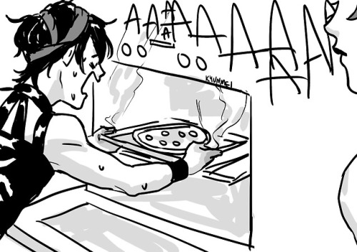 kyunmei:trish goes to narancia’s house