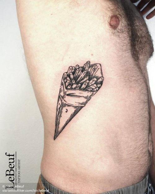 By Loïc LeBeuf, done at Grotesque Tattooing, Carouge.... big;blackwork;engraving;facebook;food;loiclebeuf;nature;potato;rib;twitter;vegetable