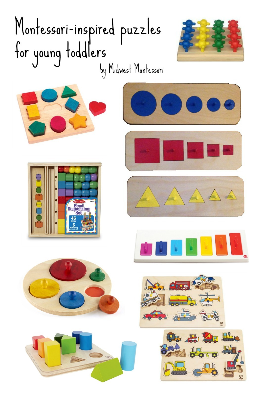 montessori puzzles for toddlers