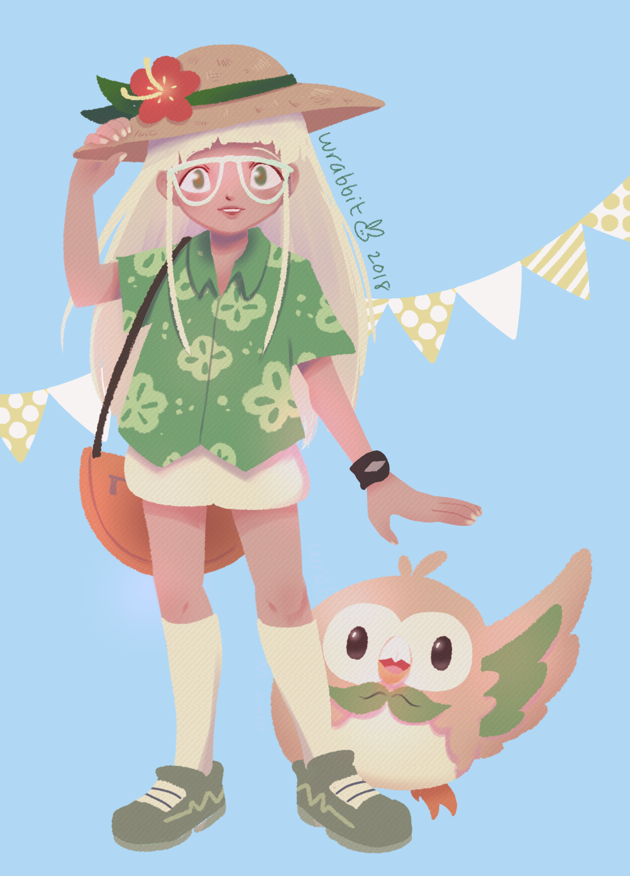 My Ultra Moon Trainer Is A Fashionable Gal Who