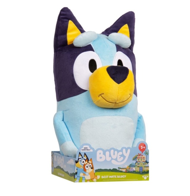 chilli and bluey plush