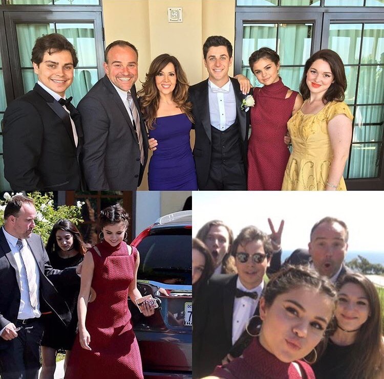 Andie ?? � Sel and her �Wizards of Waverly Place� family at... picture image